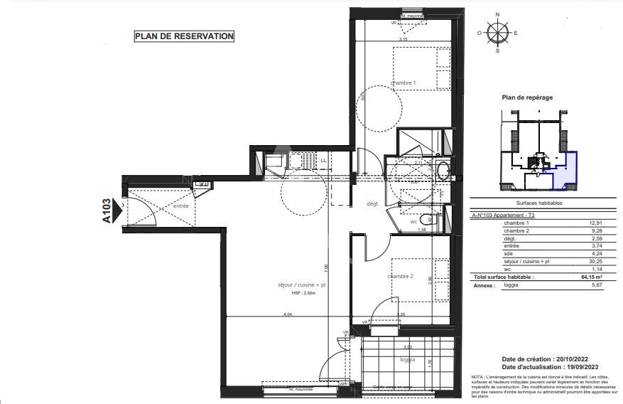 Vente Appartement à Laval 3 pièces