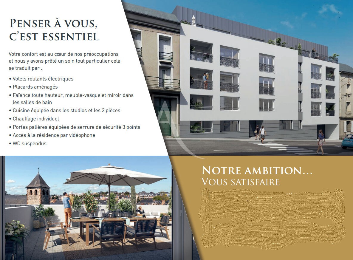 Vente Appartement à Laval 4 pièces