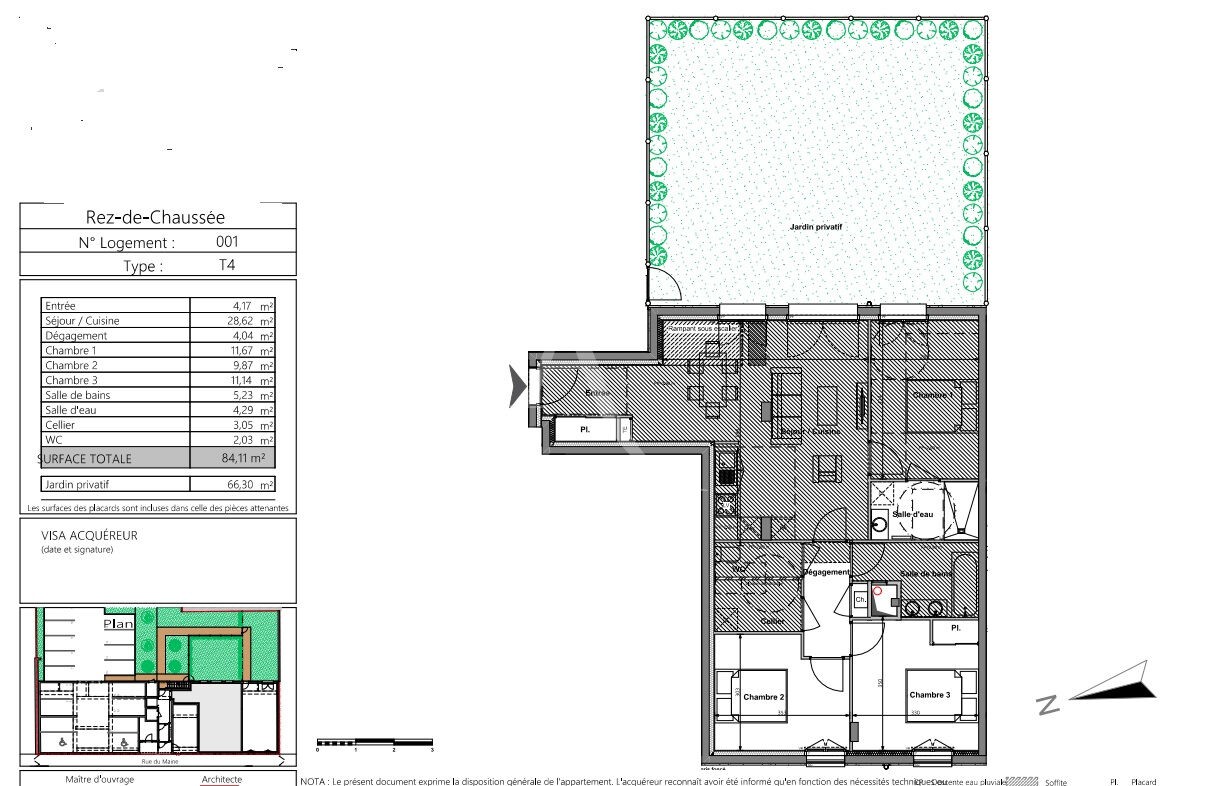 Vente Appartement à Saint-Nazaire 4 pièces