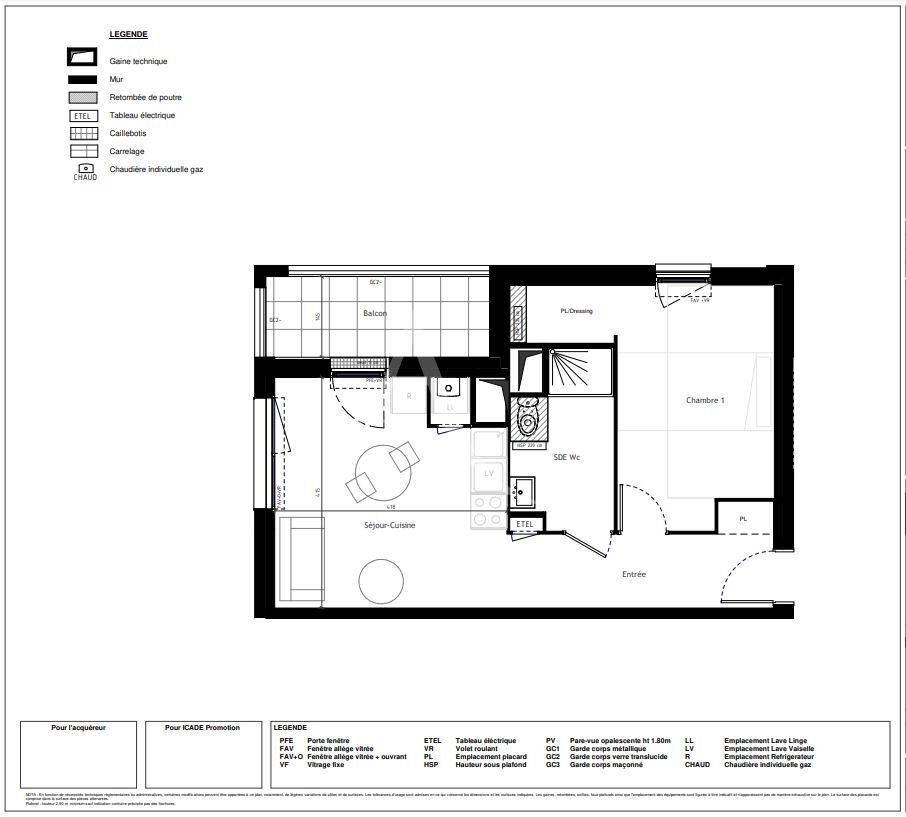 Vente Appartement à Trélazé 2 pièces