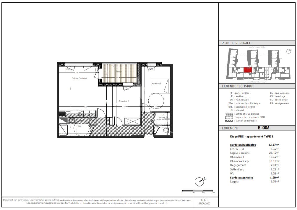 Vente Appartement à Angers 3 pièces