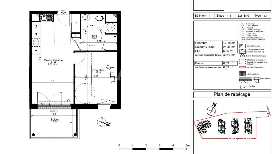 Vente Appartement à les Ponts-de-Cé 2 pièces