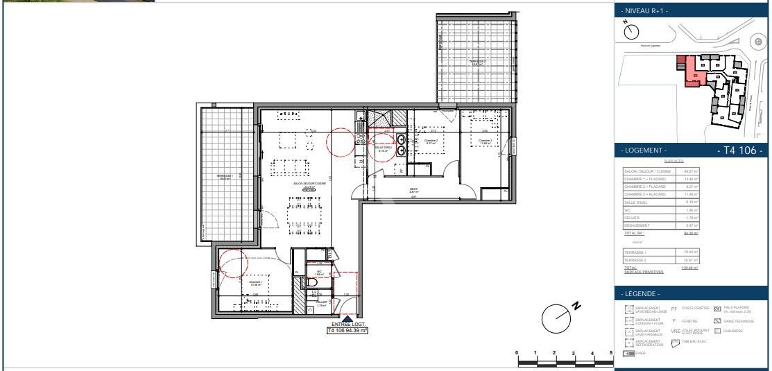 Vente Appartement à Juigné-sur-Loire 4 pièces