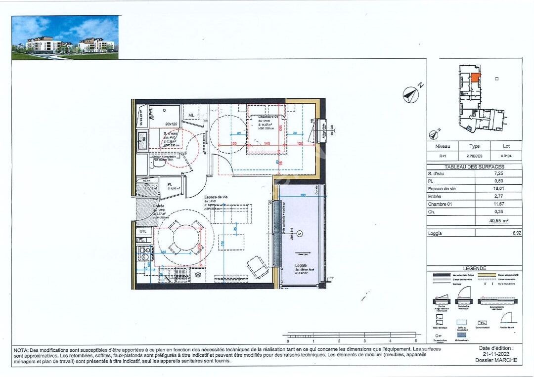 Vente Appartement à Avrillé 2 pièces