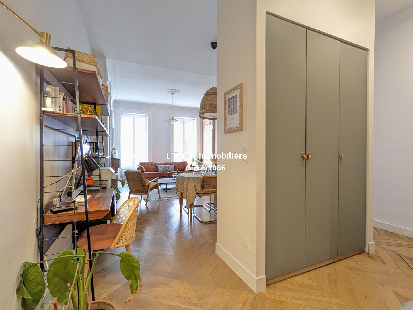 Vente Appartement à Lyon 6e arrondissement 3 pièces