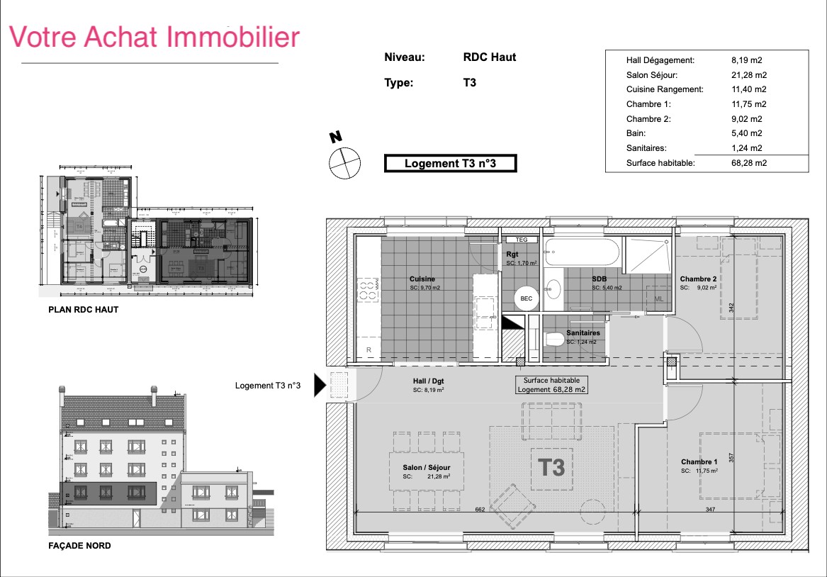 Vente Appartement à Pont-Aven 3 pièces