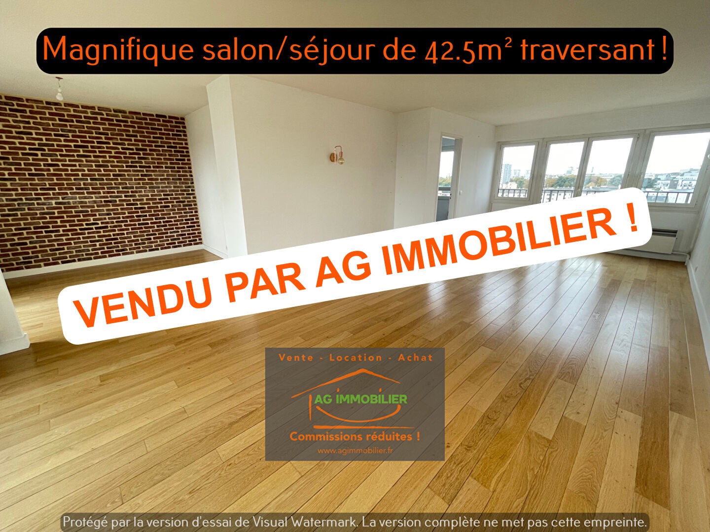 Vente Appartement à Rennes 5 pièces