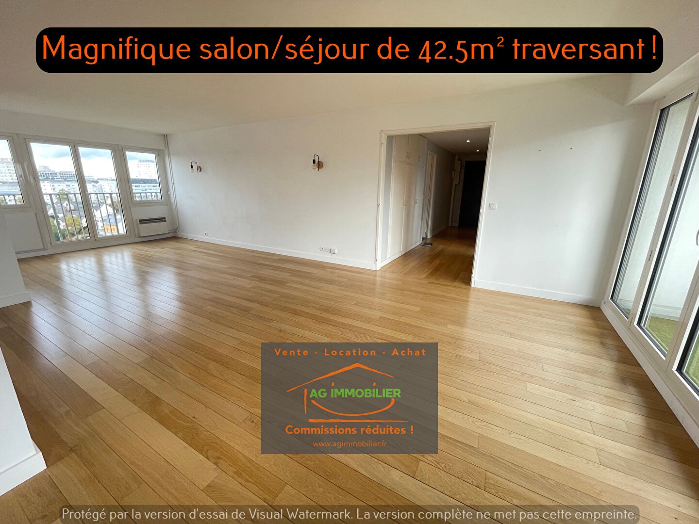 Vente Appartement à Rennes 5 pièces