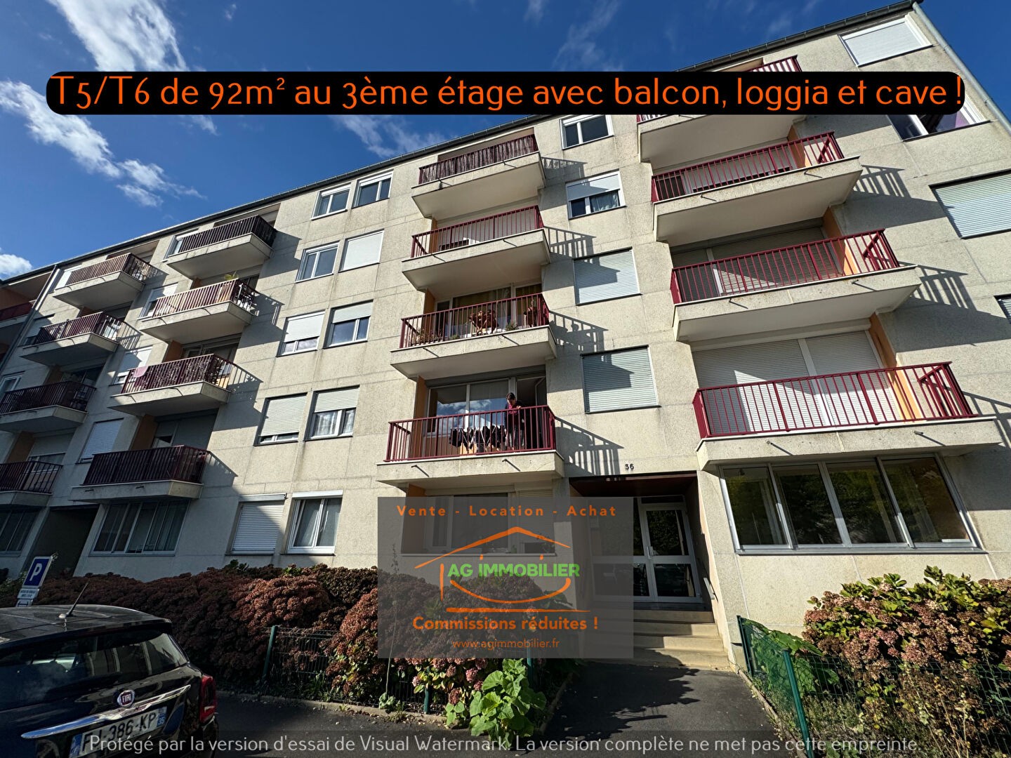 Vente Appartement à Rennes 5 pièces