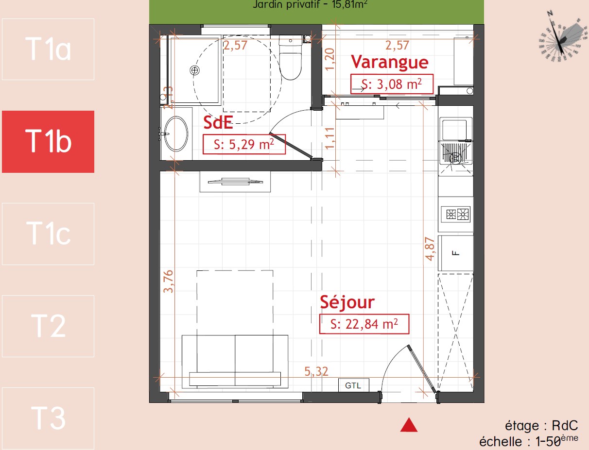 Vente Appartement à Cayenne 1 pièce