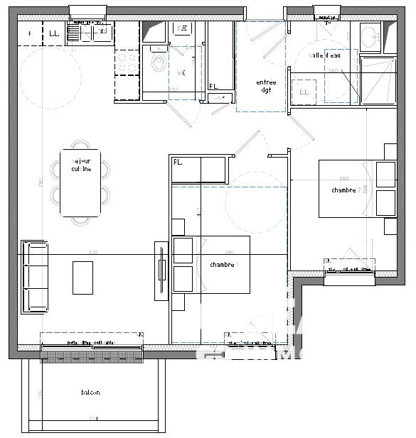 Neuf Appartement à Guipavas 3 pièces