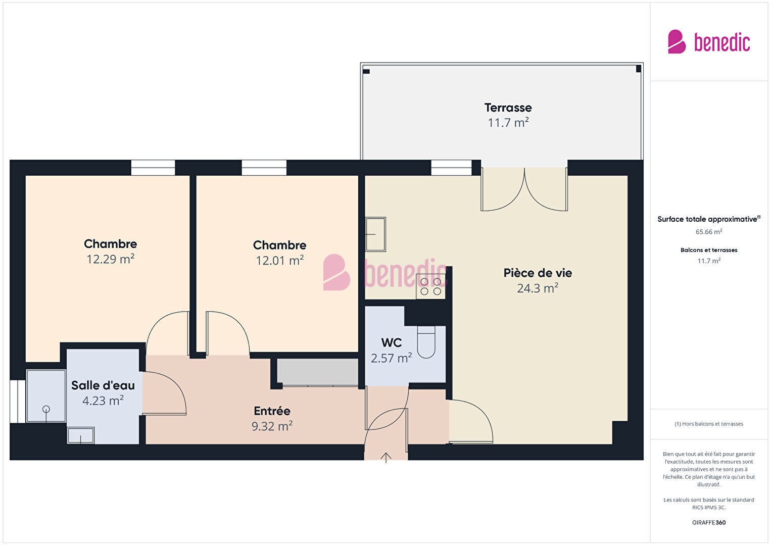 Vente Appartement à Montigny-lès-Metz 3 pièces