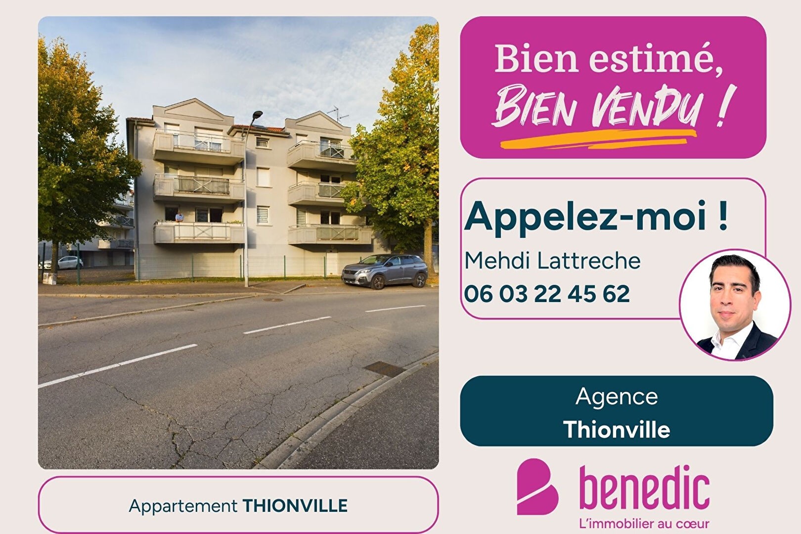 Vente Appartement à Thionville 3 pièces