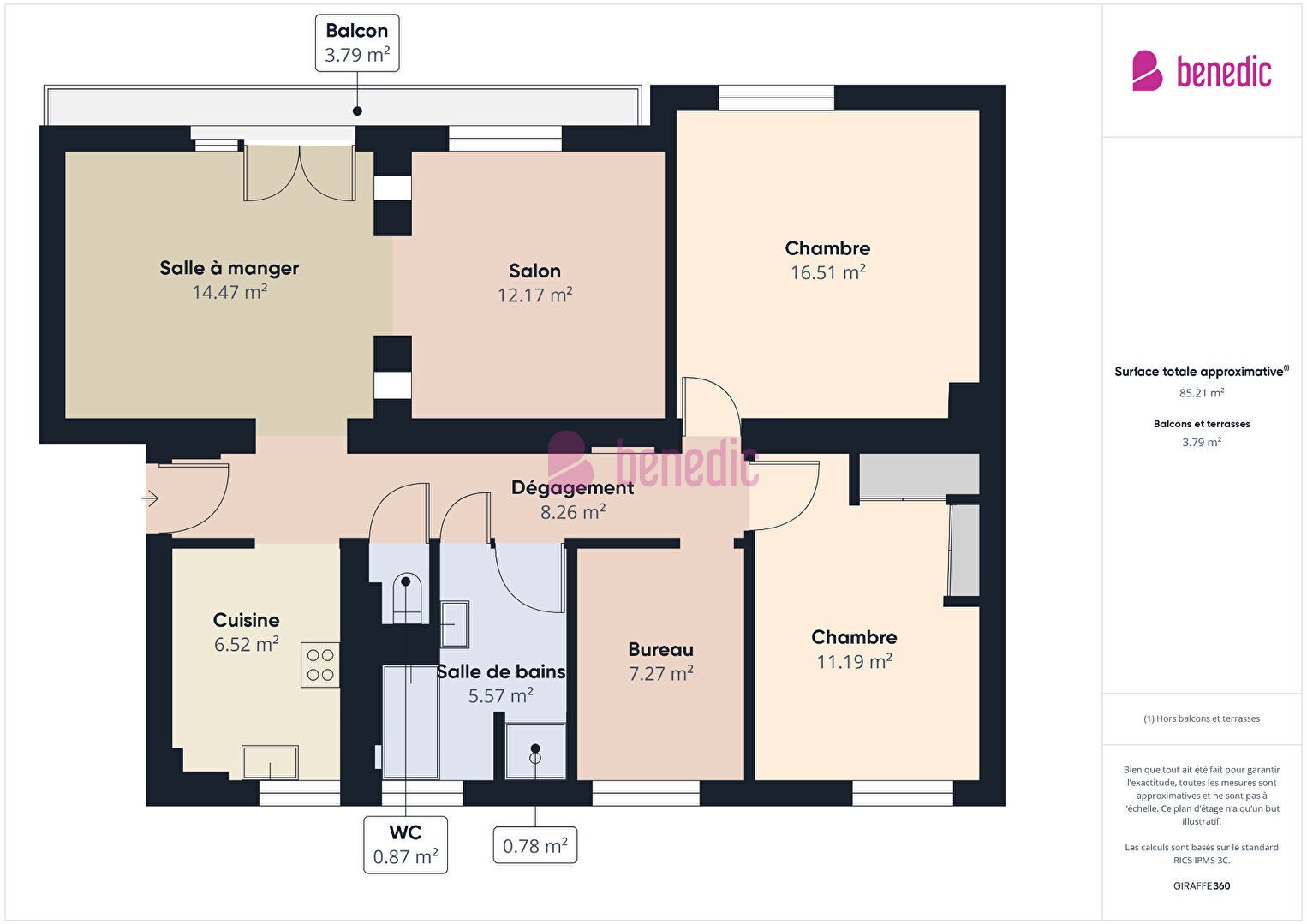 Vente Appartement à Montigny-lès-Metz 5 pièces