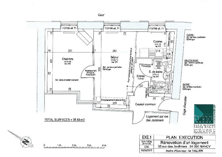 Location Appartement à Nancy 2 pièces