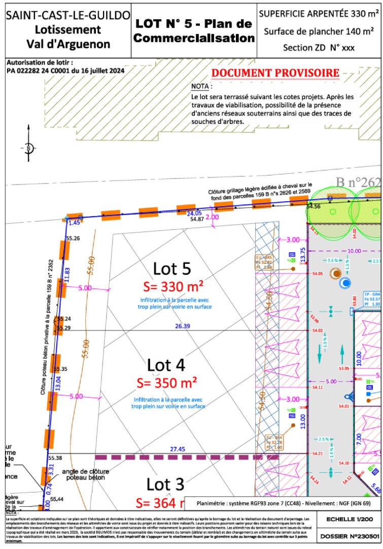 Vente Terrain à Saint-Cast-le-Guildo 0 pièce