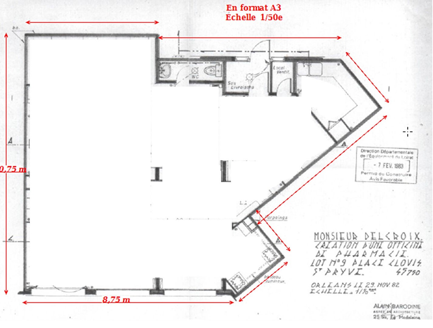 Location Garage / Parking à Saint-Pryvé-Saint-Mesmin 5 pièces