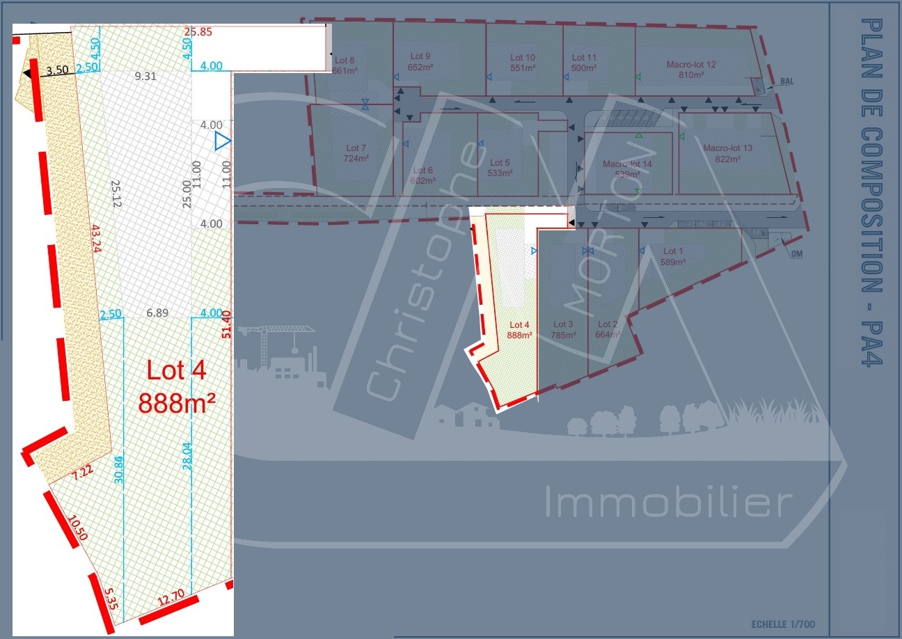 Vente Terrain à Francheville 0 pièce