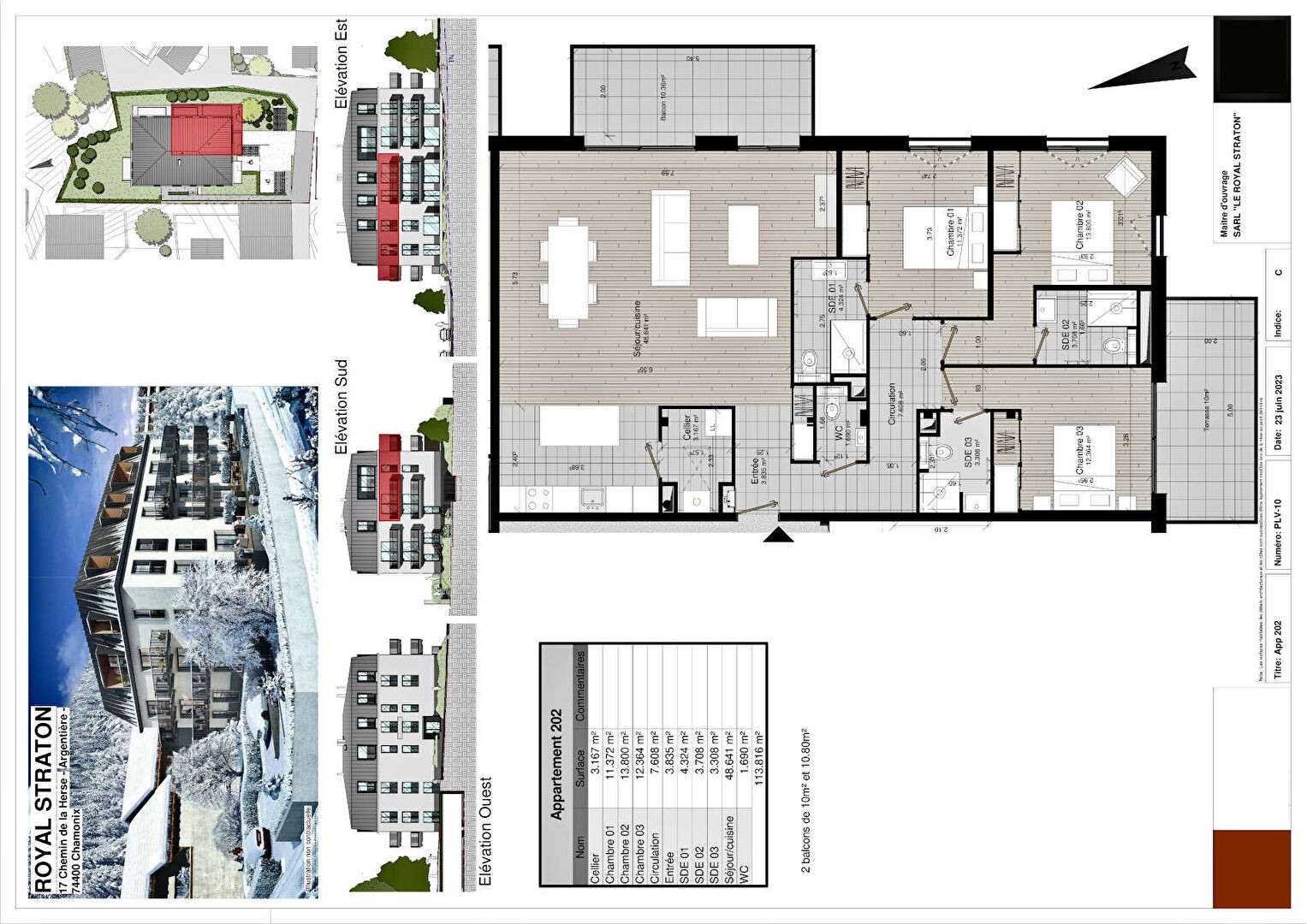 Vente Appartement à Chamonix-Mont-Blanc 4 pièces