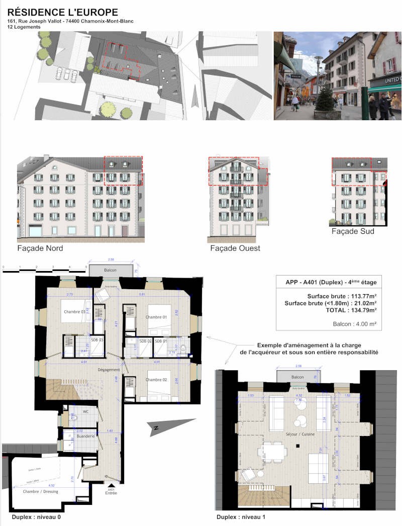 Vente Appartement à Chamonix-Mont-Blanc 5 pièces