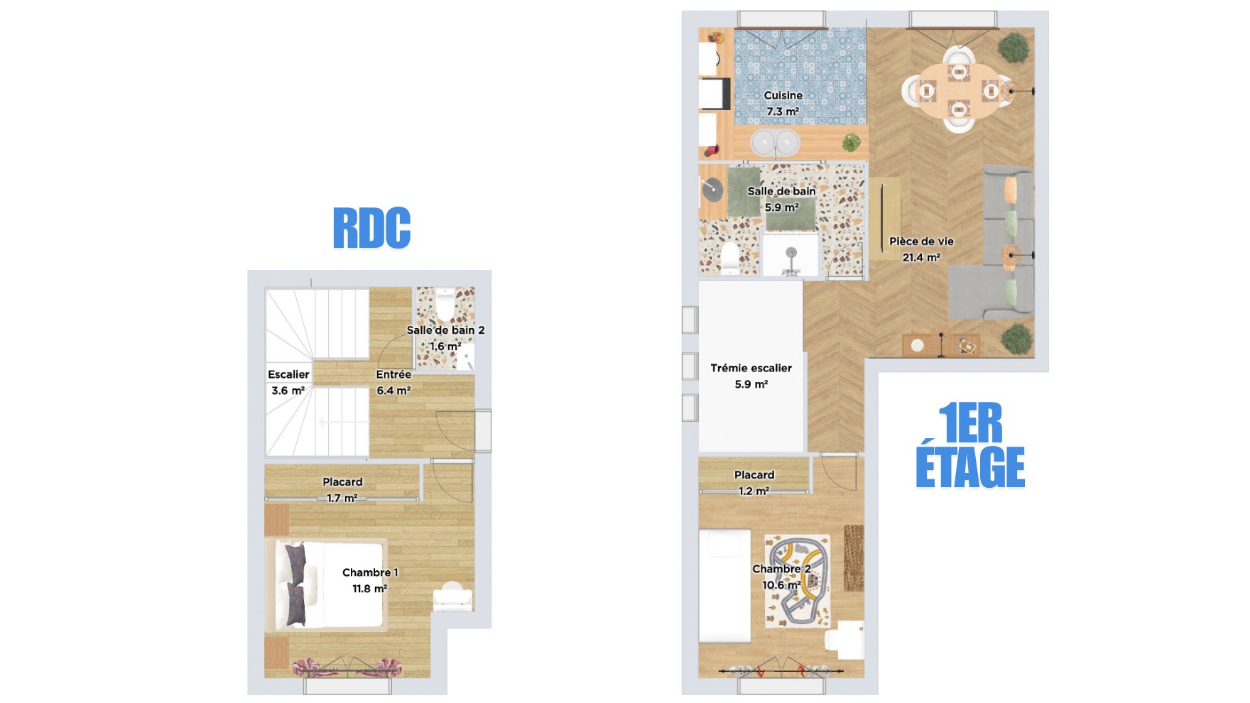 Vente Appartement à Challans 3 pièces