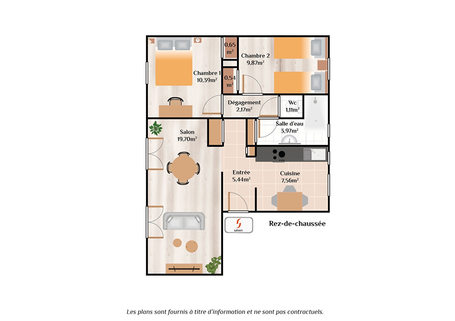 Vente Appartement à Montluçon 3 pièces