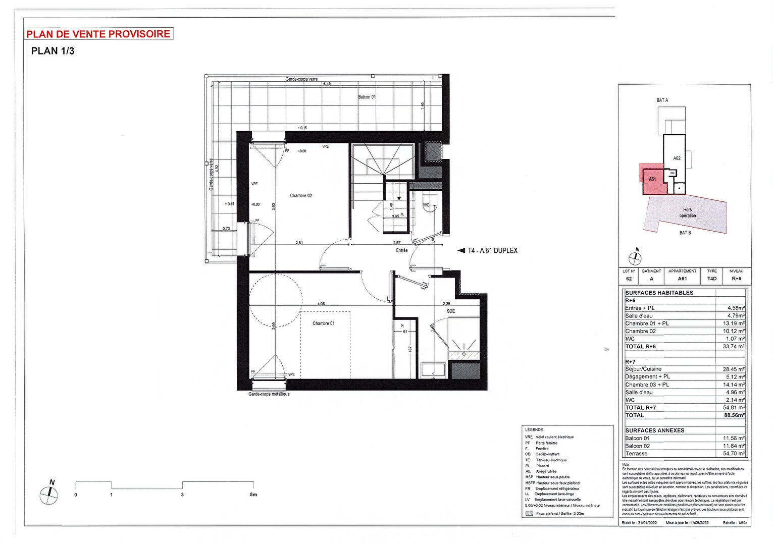 Vente Appartement à Rennes 4 pièces