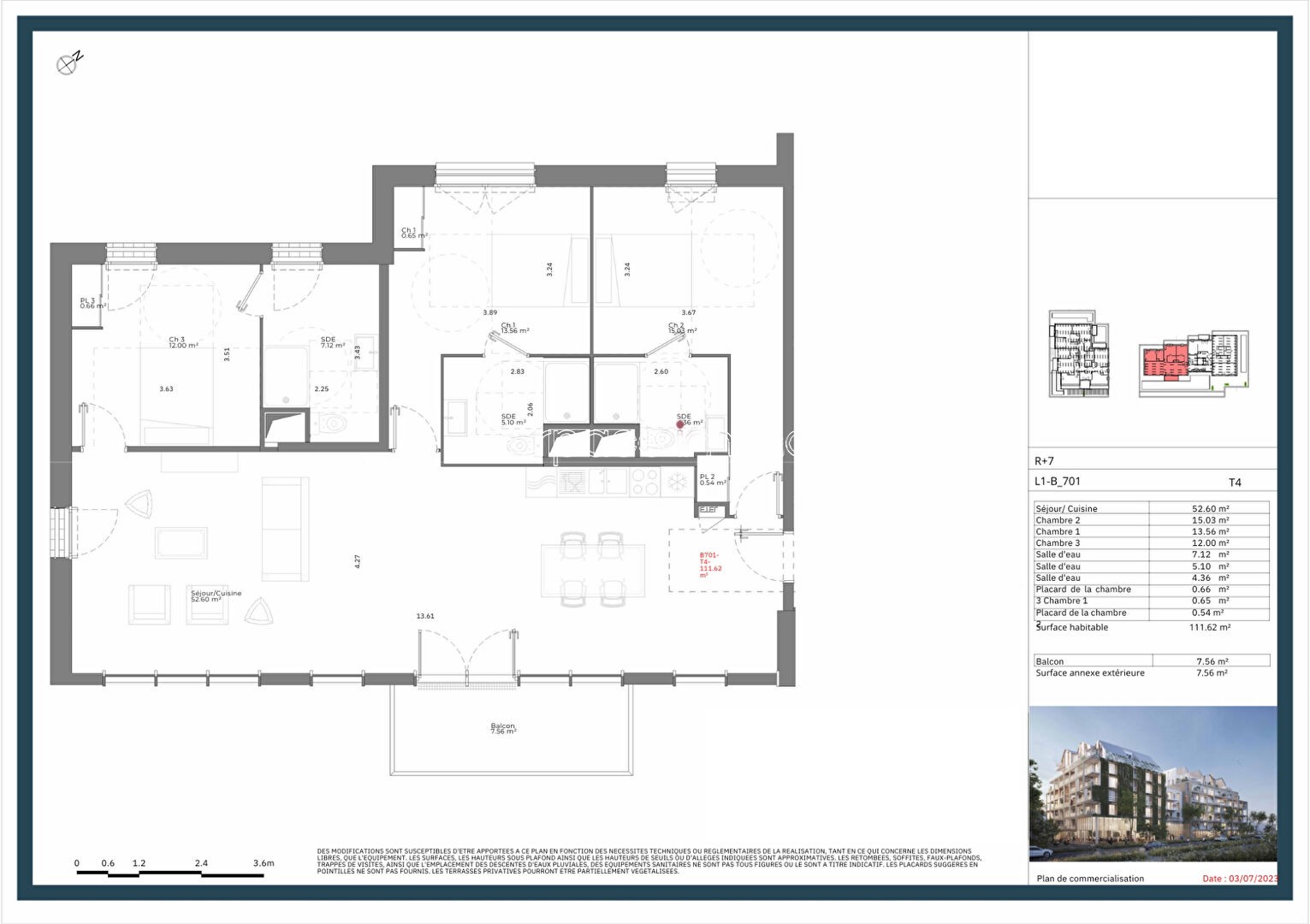 Vente Appartement à Rouen 4 pièces