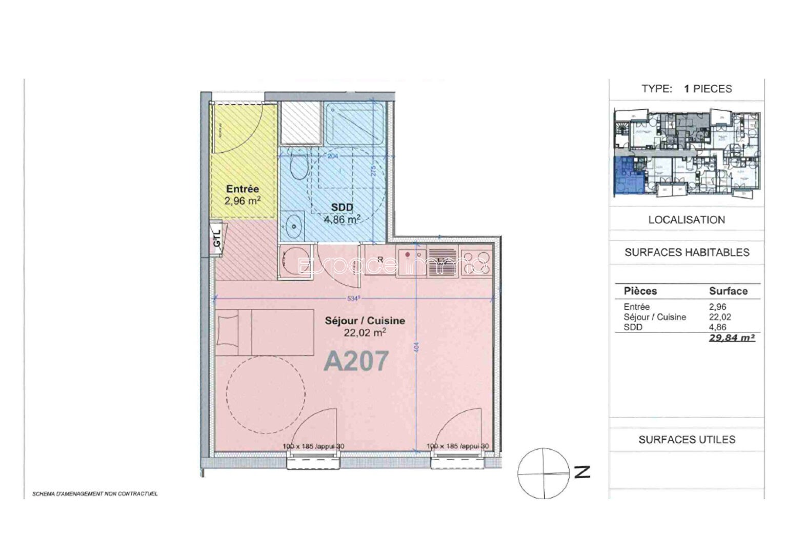 Vente Appartement à Maromme 1 pièce