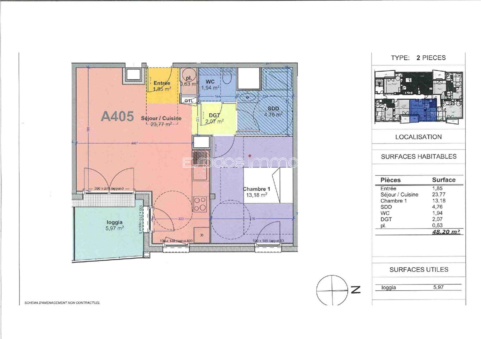 Vente Appartement à Maromme 2 pièces