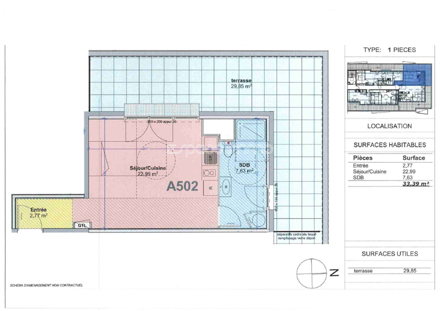 Vente Appartement à Maromme 1 pièce