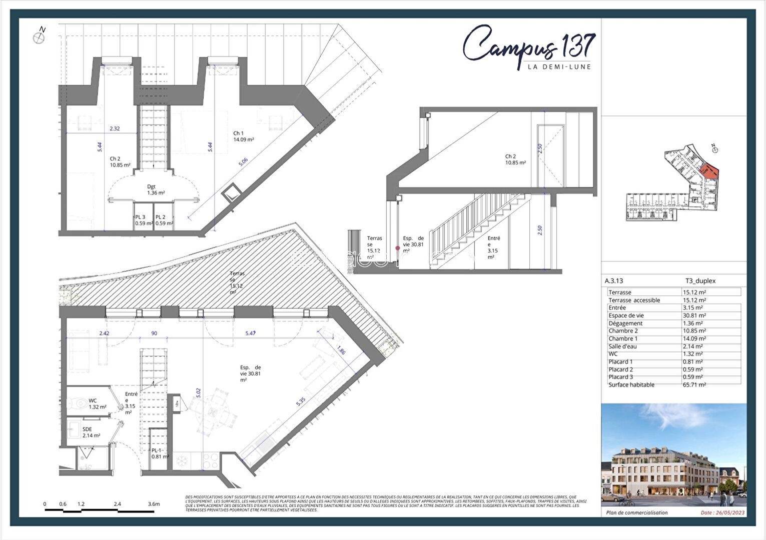 Vente Appartement à Maromme 3 pièces