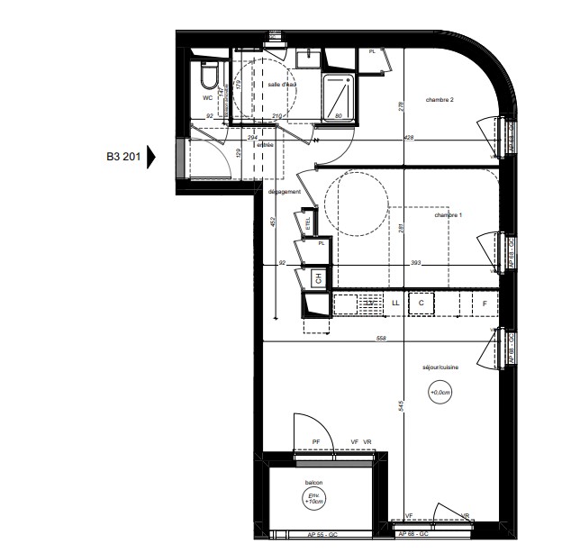 Vente Appartement à Saint-Nazaire 3 pièces