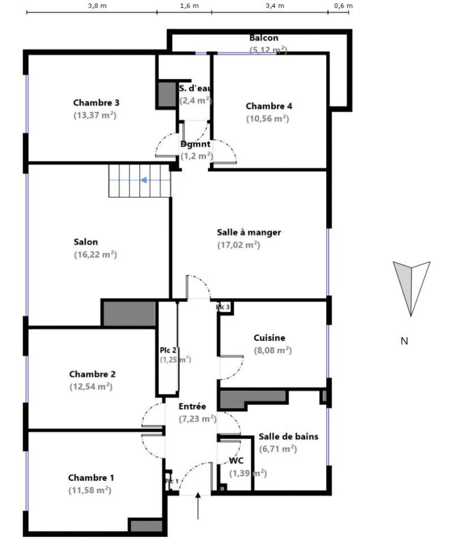 Vente Appartement à Saint-Cloud 6 pièces