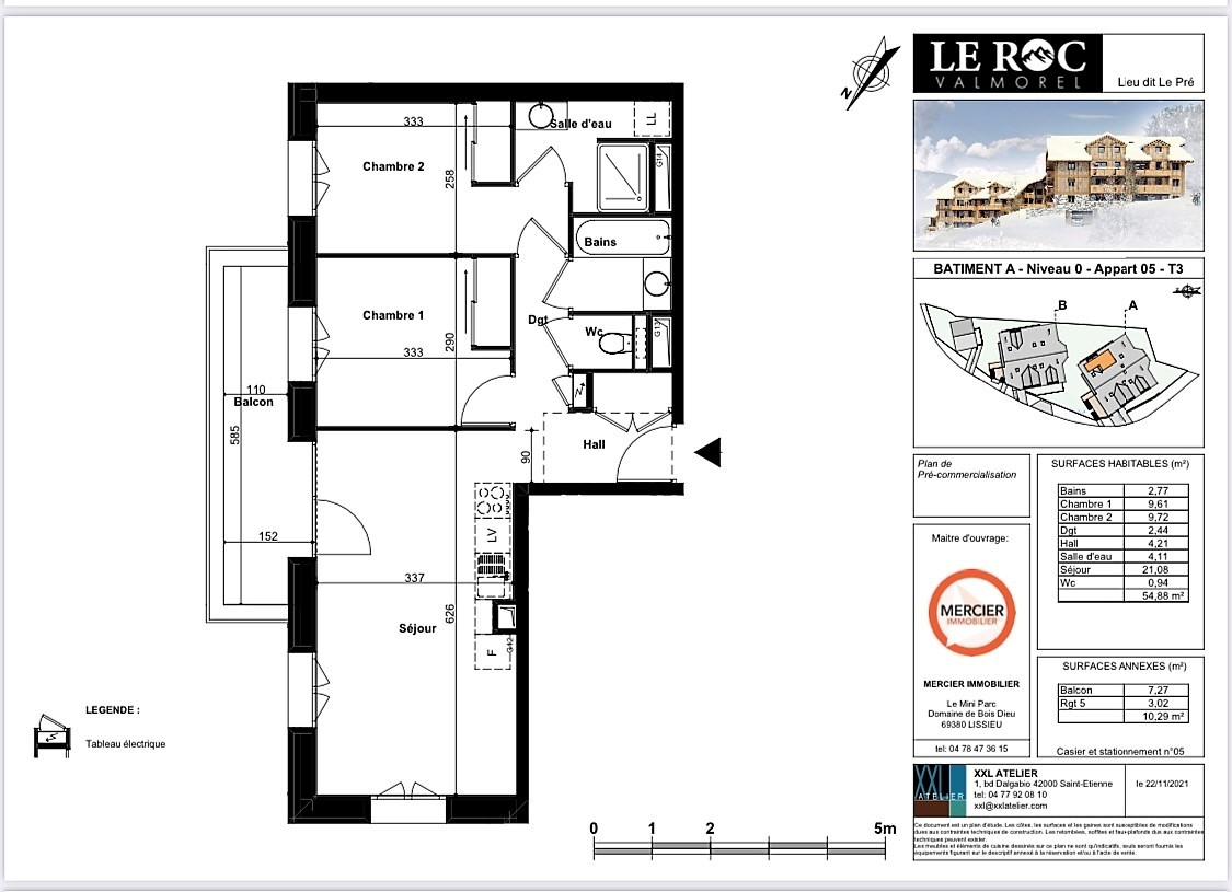 Vente Appartement à Albertville 3 pièces