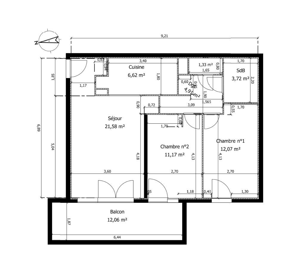 Vente Appartement à Élancourt 3 pièces