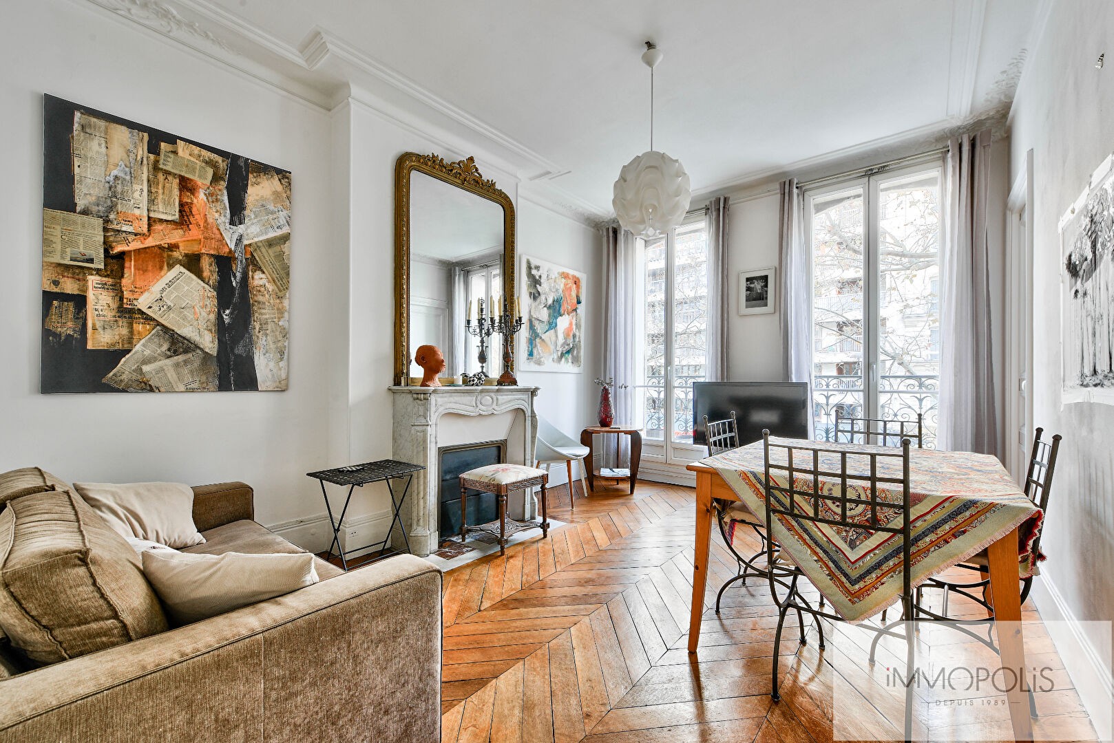 Vente Appartement à Paris Butte-Montmartre 18e arrondissement 4 pièces