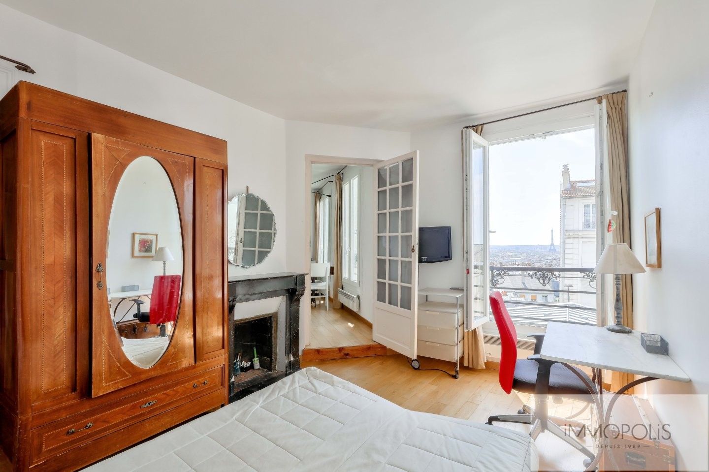 Vente Appartement à Paris Butte-Montmartre 18e arrondissement 3 pièces