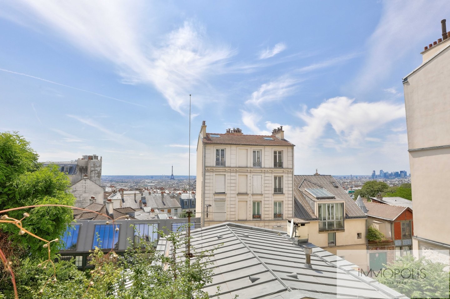 Vente Appartement à Paris Butte-Montmartre 18e arrondissement 3 pièces