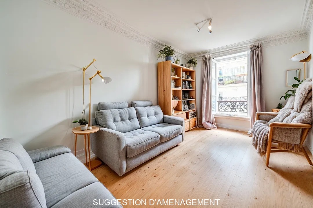 Vente Appartement à Paris Butte-Montmartre 18e arrondissement 3 pièces