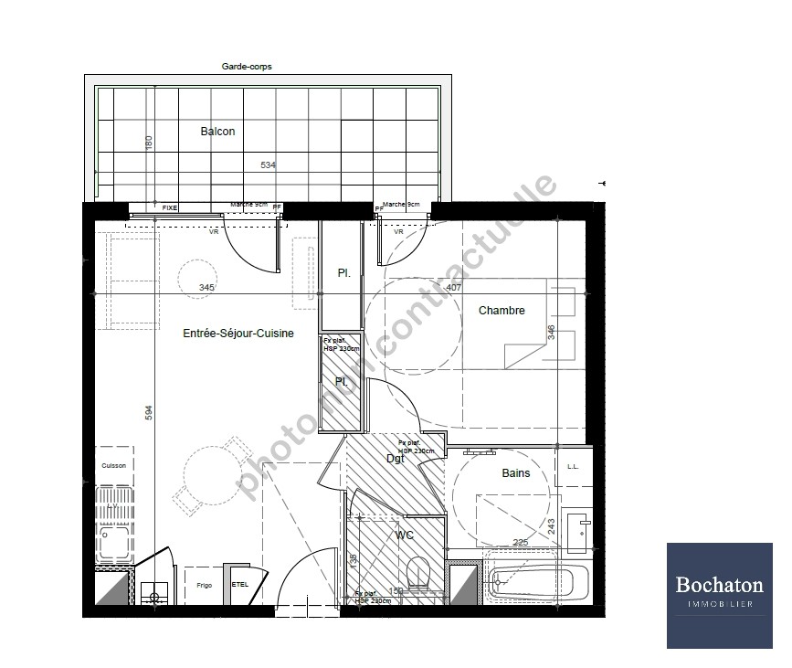 Vente Appartement à Thonon-les-Bains 2 pièces