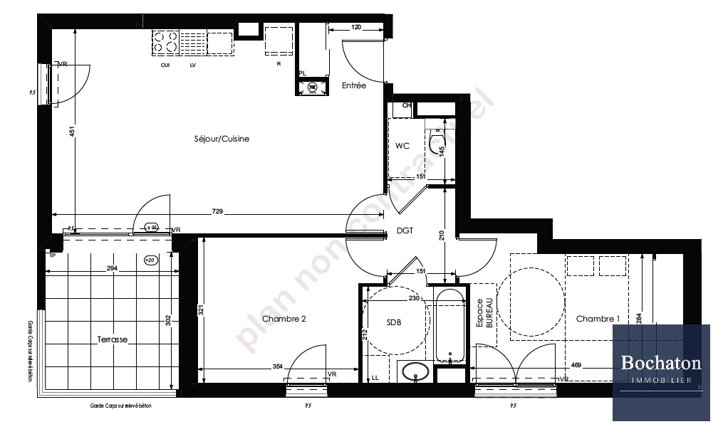 Vente Appartement à Thonon-les-Bains 3 pièces