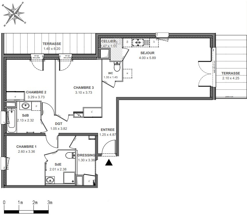 Vente Appartement à Thonon-les-Bains 4 pièces