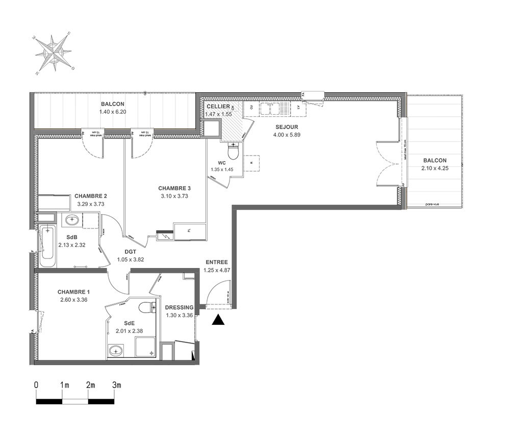 Vente Appartement à Thonon-les-Bains 4 pièces