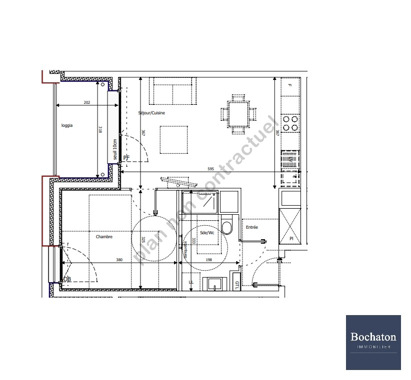 Vente Appartement à Thonon-les-Bains 2 pièces