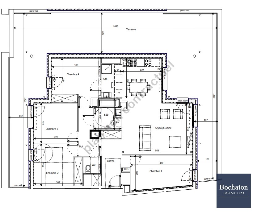 Vente Appartement à Thonon-les-Bains 5 pièces