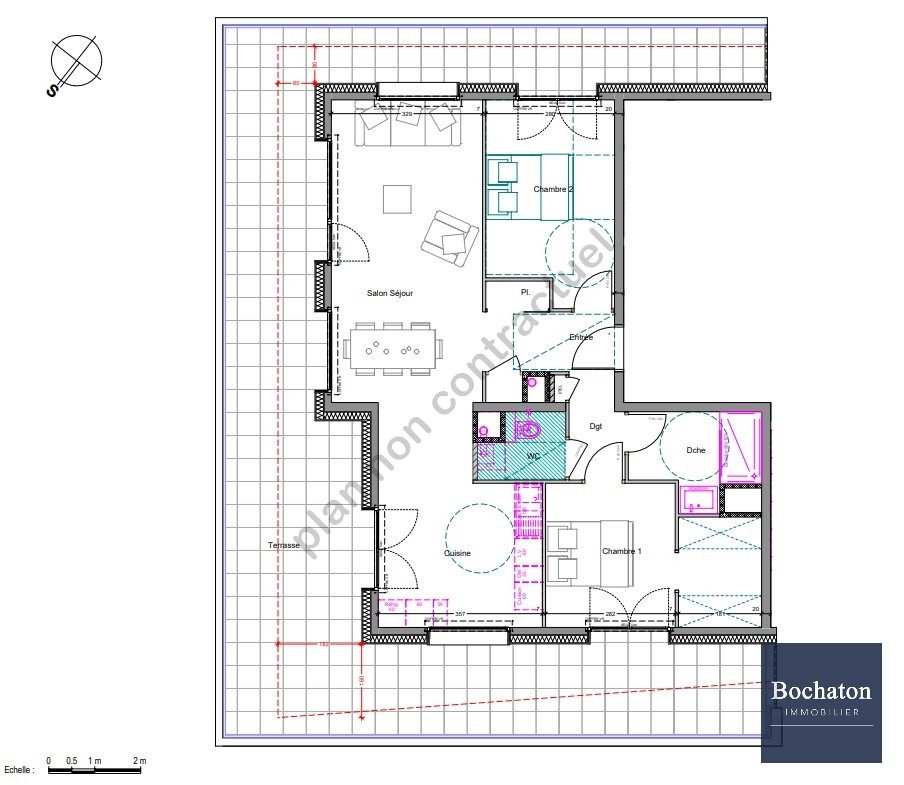 Vente Appartement à Thonon-les-Bains 3 pièces