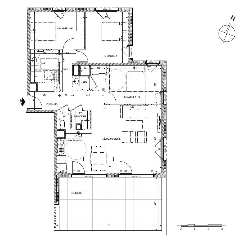 Vente Appartement à Cluses 4 pièces