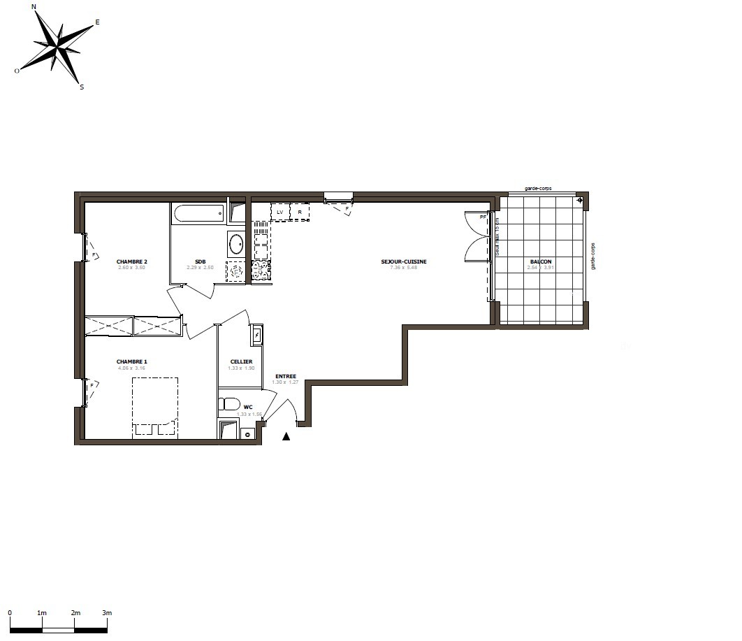 Vente Appartement à Thonon-les-Bains 3 pièces