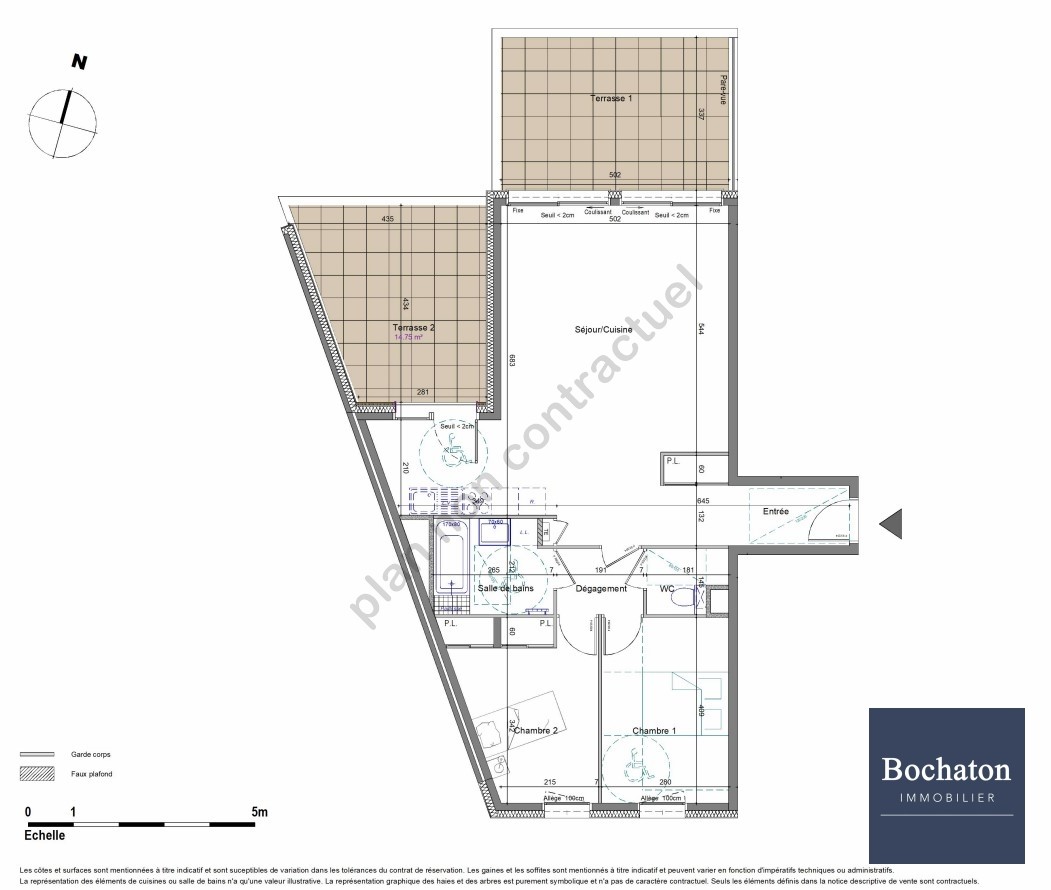 Vente Appartement à Évian-les-Bains 3 pièces